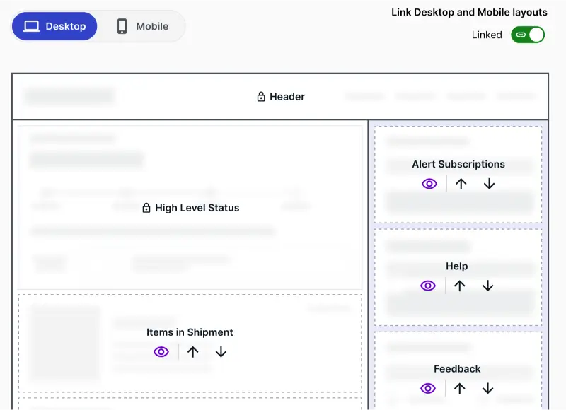 Flexible Layout- und Inhaltsmodule